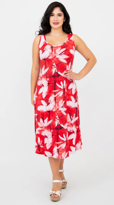 Evangelina Dress Bamboo Dress Maxi length