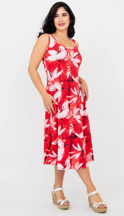 Evangelina Dress Bamboo Dress Maxi length