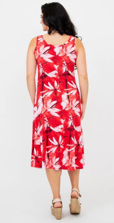 Evangelina Dress Bamboo Dress Maxi length