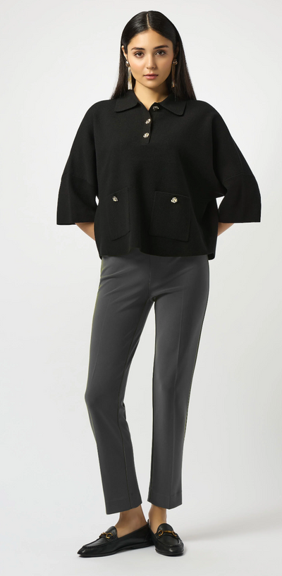 Classic Straight Pant by Joseph Ribkoff - Core Colours