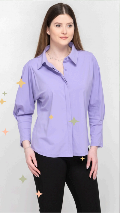 Puff Sleeve Blouse  - Three colours