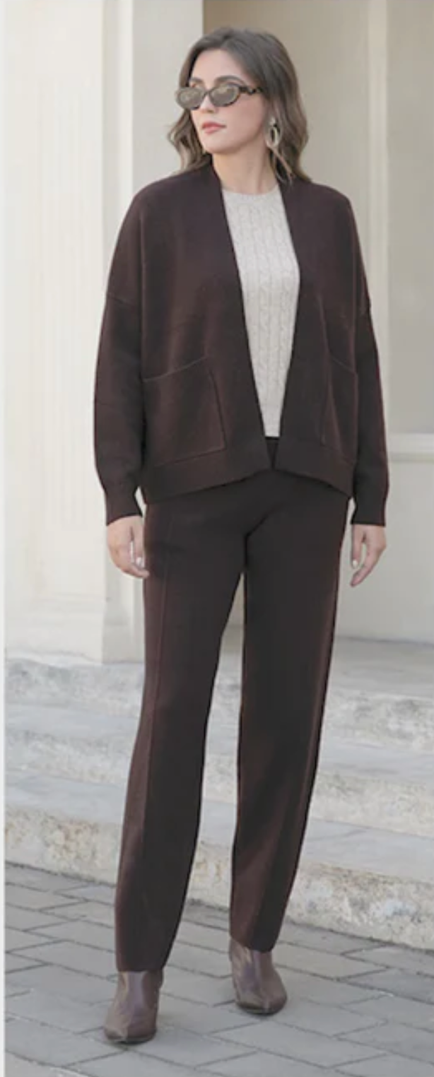 Madeline Knit Open Cardigan - Three Colours