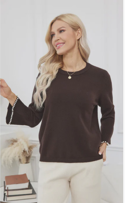 Grace Pearl Sweater- Three Colours