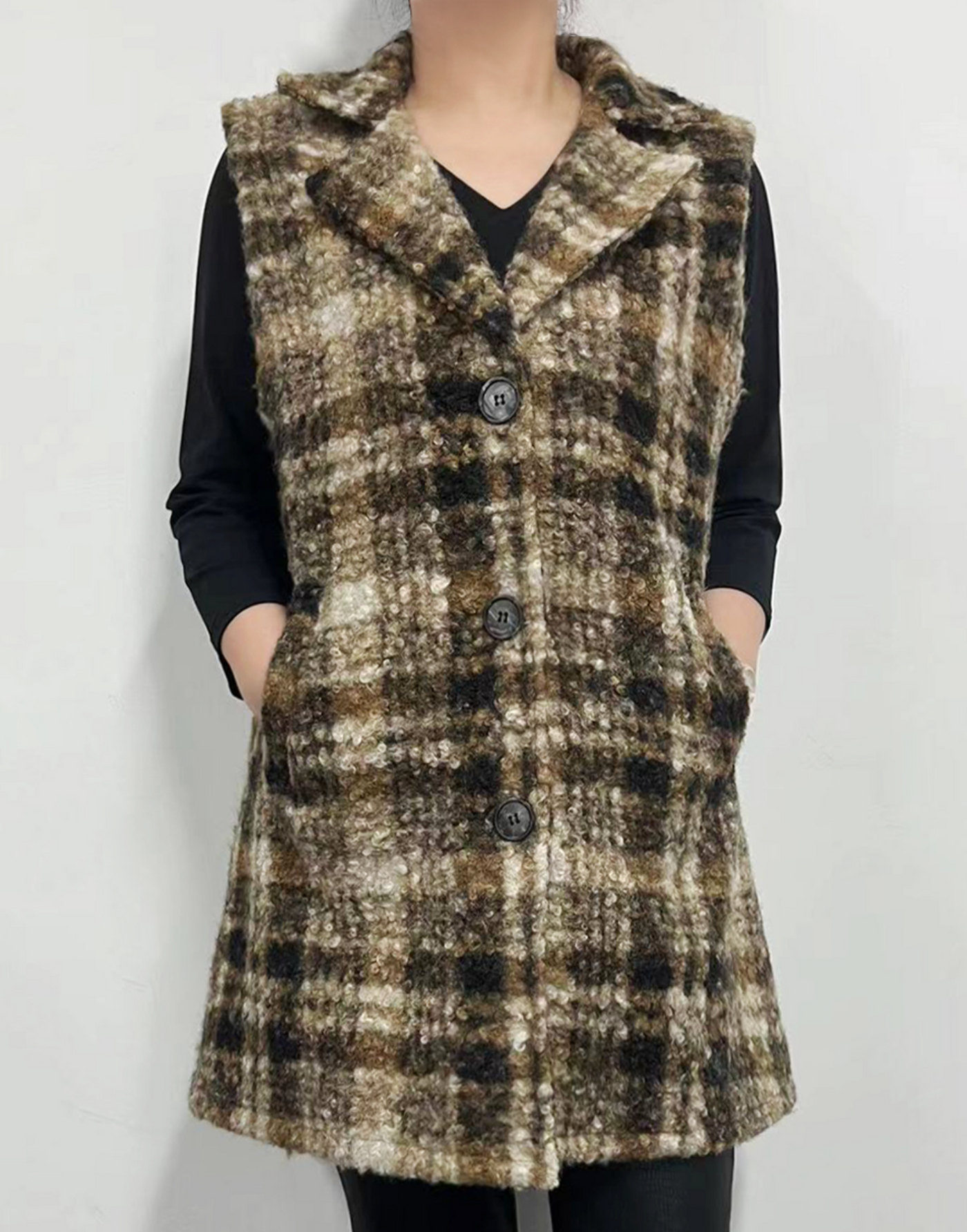 Long Sherpa Vest