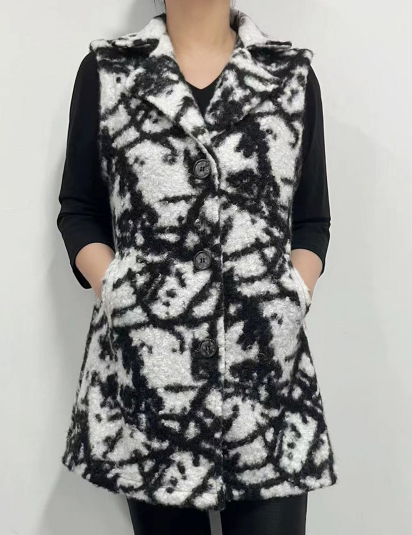 Long Sherpa Vest