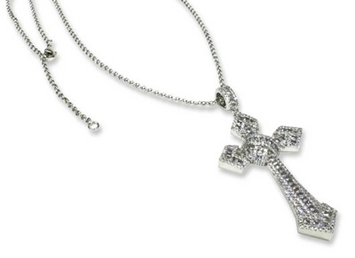 Crystal Cross Necklace