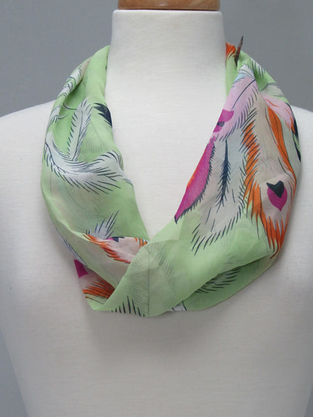 Magnet Scarf Feather Infinity 5 colours