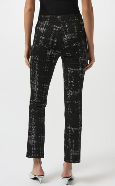 Plaid Pattern Trouser by Joseph Ribkoff