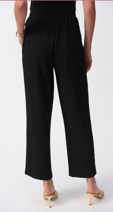 Wide Leg seersucker Trouser