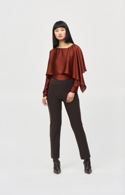 Classic Straight Leg Pant  by Joseph Ribkoff - Seasonal colours