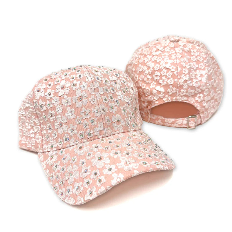 Crystal Embellished Caps