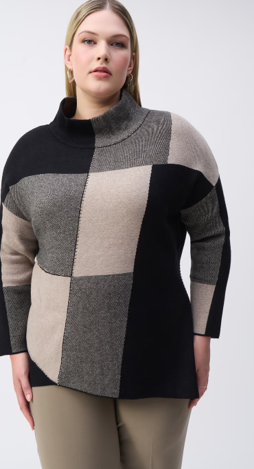 Jacquard knit sweater Joseph Ribkoff