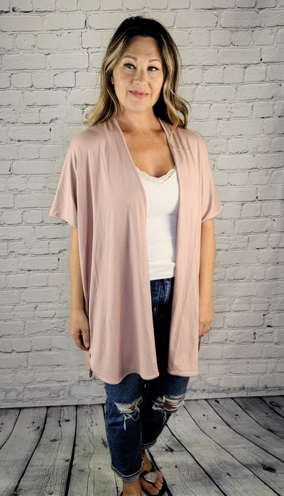 Short sleeve Bamboo cover-up