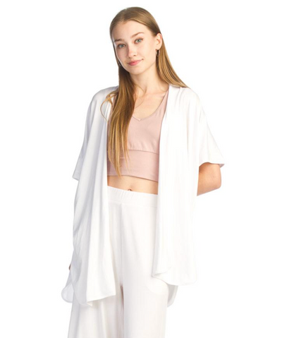 Short sleeve Bamboo cover-up